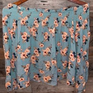 Off the shoulder Floral Top